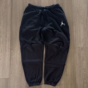 Jordan Black Sweatpants with Logo
